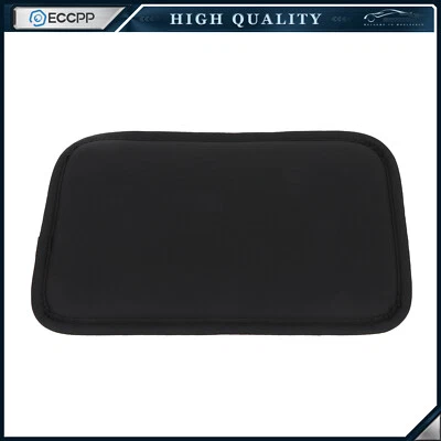 1 pieza reposabrazos consola central coche fibra de carbono cojín alfombrilla almohadilla cubierta para Mitsubishi Foto 1 de 4