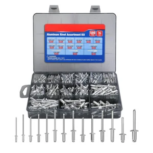 500tlg Popnieten Sortiment Set Aluminium Blindnieten 14Größe Blindnieten - Bild 1 von 6