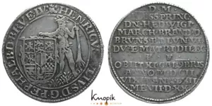 Braunschweig-Wolfenbüttel, Heinrich Julius, Taler 1602, Zellerfeld, Welter 676 - Imagen 1 de 1