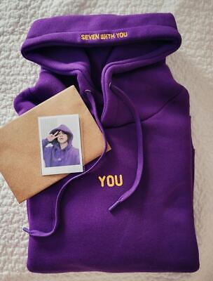 BTS Jimin Hoodie WITH YOU HOODY Purple Pullover Sweatshirts With Photo Gift • 45.99$