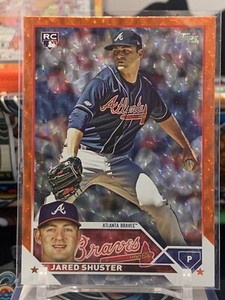 2023 Topps Update - Jared Shuster - #US324 Orange Ice Foil Parallel #d /299 HP