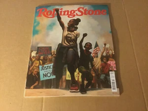 ROLLING STONE MAGAZINE-JULY 2020-BLACK LIVES MATTER-KADIR NELSON-GEORGE FLOYD - Imagen 1 de 2