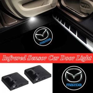 2x LED Car Door Mazda Welcome Projector Shadow Light for CX-5 MX-5 CX-4 CX-8 3 6 - Picture 1 of 12