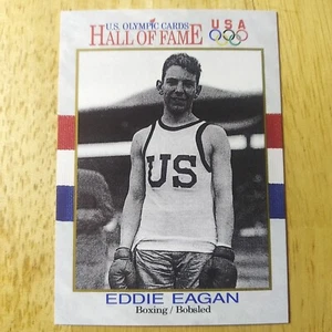 Eddie Eagan | 1991 Impel U.S. Olympicards Hall Of Fame #17 Boxing - Picture 1 of 2