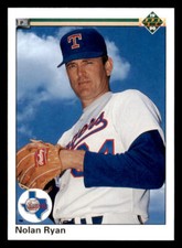 1990 Upper Deck #734A Nolan Ryan/6th No-Hitter/No stripe on front (ref 238751)