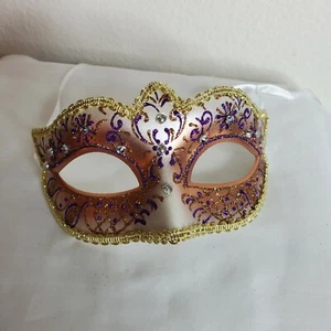 Venetian prom masquerade ball festival eye mask - Picture 1 of 3