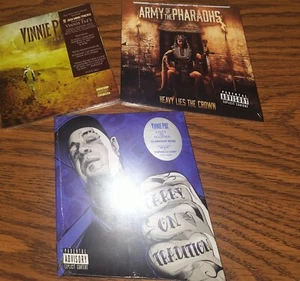Vinnie Paz 3 New Cd Lot Jedi Mind Tricks Army Of The Pharaohs Necro Method Man  - Picture 1 of 8