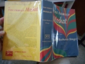 The Family Moskat Isaac Singer 1950 TRUE First Ed. stated Nobel Prize HBDJ - Imagen 1 de 3