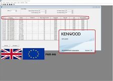 KENWOOD KPG-202D V1.20 TK-3701D PMR 446 PROGRAMMING SOFTWARE