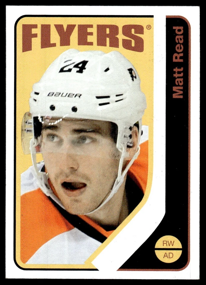 2014-15 O-Pee-Chee RETRO  Matt Read Philadelphia Flyers #98 R47 - Image 1 of 2