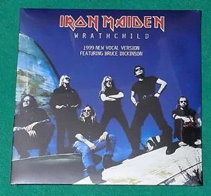 Iron Maiden – Wrathchild 1999 PROMO 7" Single Bruce Dickinson - Picture 1 of 4