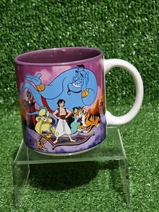 Vintage DISNEY ALADDIN Mug Made In Japan Ceramic Coffee 90's VGC - Picture 1 of 7