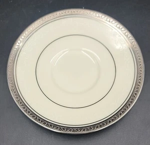 Noritake Ardmore Platin Untertasse Teller 5,75" Bone China eingestellt neu - Bild 1 von 6