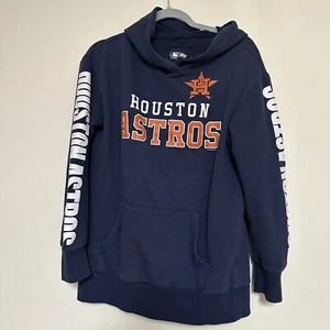 Sudadera con Capucha Huston Astros Talla L Azul Pullover Grandes Ligas Béisbol Sudadera - Imagen 1 de 4