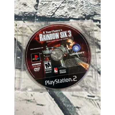 Tom Clancy's Rainbow Six 3 Squad Based Counter Terror PlayStation 2 PS2 Game - Image 1 of 2