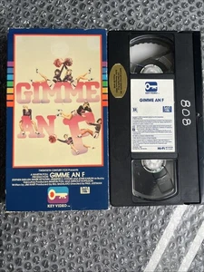 Gimme an F vhs Key Video 1985 Stephen Shellen 80s Musical Rare OOP MARTIN POLL - Picture 1 of 6