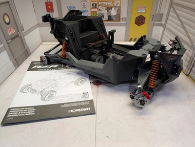 NEW: Losi RZR Rey SXS UTV 1/10 4WD Roller Slider Chassis w/ upgrade parts - Image 1 of 4