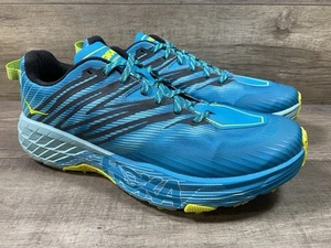 Hoka One One Speedgoat 4 Blue Green Running Shoes Womens Size 10.5… See Descript - Picture 1 of 18