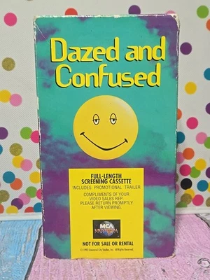 Dazed and Confused VHS 1994 Screener Promo Tape MCA Universal  - Image 1 of 4