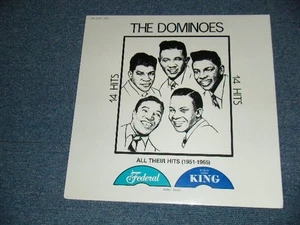 THE DOMINOS US 1990 Reissue KING-5005X SEALED LP ALL THEIR HITS 1951-1965 Vol.1 - Picture 1 of 2