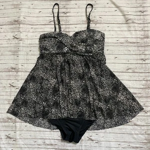 Traje de baño Shore Shapes para mujer negro tostado vestido de baño de una pieza talla 10 inalámbrico - Imagen 1 de 8