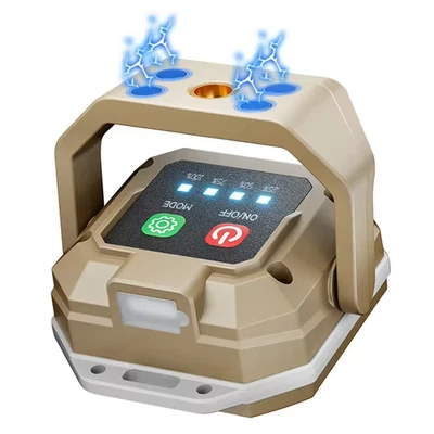 lampada da lavoro LED impermeabile ricaricabile magnetica per officina - Image 1 of 4