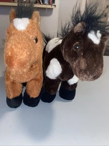Set Of 2 Ganz Horses. , Pinto, Arabian - Picture 1 of 9