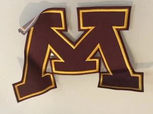 Sports Team Patch Minors - Large. 14.5 X 10”. University Of Minnesota. - Picture 1 of 4