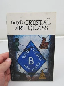 Boyd's Crystal Art Glass Catalog First Issue "Signed by Boyds" - Picture 1 of 8