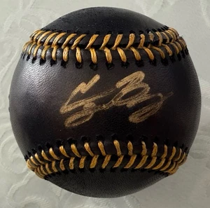CODY BELLINGER SIGNED BALL BLACK LE OFFICIAL RAWLINGS YANKEES MLB & FANATICS - Picture 1 of 11