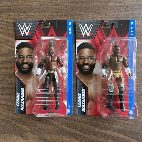 Cedric Alexander - WWE Basic Series 133 Action Figure 6" Regular & Chase Cover