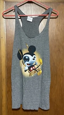 Camiseta sin mangas Wonderground Gallery Mickey Mouse Parques Disney Hipster para mujer grande nueva con etiquetas Foto 1 de 4