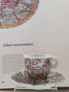 TAZZINA CAFFÈ ILLY ROBERT RAUSCHENBERG WORLD CUPS ESPRESSO 1998 COFFEE  - Foto 1 di 5
