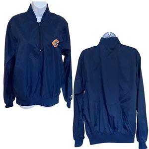 Vintage Starter Official NFL Chicago Bears Windbreaker Side Zip Jacket Size M - Picture 1 of 15