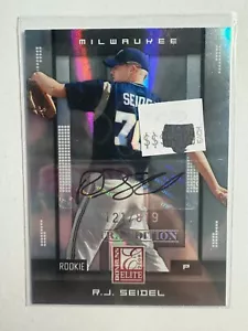 K225,942 - 2008 Donruss Elite Extra Edition #154 R. J. Seidel Auto #/819 - Picture 1 of 1
