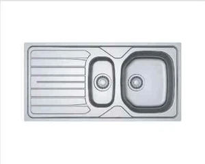 Franke Reno Inset Stainless Steel Kitchen Sink 1.5 Bowl, Reversible NEW - Picture 1 of 1