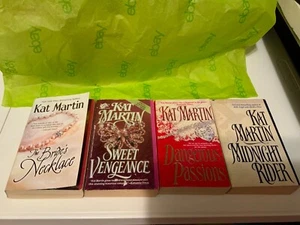 Lot of 4 KAT MARTIN Historical Romance - Imagen 1 de 7