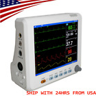 Portable 8'' ICU Medical Patient Monitor Vital Signs NIBP/SPO2/ECG/TEMP/RESP/PR