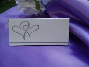 Wedding Special Occasion DIY BLANK Name Place Card Hearts 24 Pieces - Picture 1 of 3
