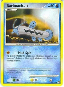 2x (pok-MT-072) Barboach (C) Pokemon D&P Mysterious Treasures Card # 72 - Picture 1 of 1
