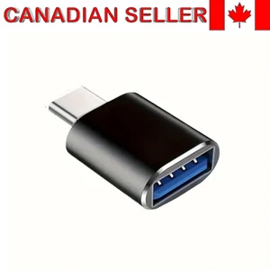 Convertisseur USB 3.1 C Type Mâle vers USB 3.0 Femelle USB-C Câble Adaptateur OTG Noir - Photo 1 sur 9