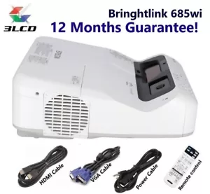 Epson BrightLink 685wi Ultra-Short Throw Projector - Picture 1 of 8