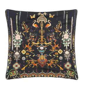 NEW CAMILLA REBELLE REBELLE SMALL CUSHION SILK CRYSTALS 45x45cm - Bild 1 von 2
