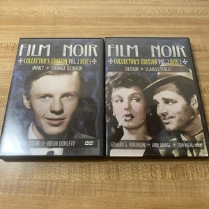 Classic Film Noir DVDs Lot Vol 2 Disc 1&2, Lydon, Donlevy, Robinson, Savage,Neal - Picture 1 of 9