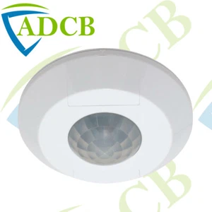 Deckenmontage innen 360° weiß LED Licht PIR Digital Pulszahl - Bild 1 von 2