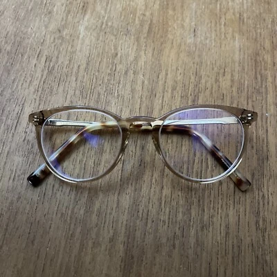 Vera Wang Ginger BH Eyeglasses Tortoise Rose Clear Gold 48-20-140 - Изображение 1 из 4