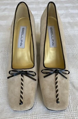 Bombas Bellini Vintage Camurça "Romance" Tamanho 7 - Imagem 1 de 4