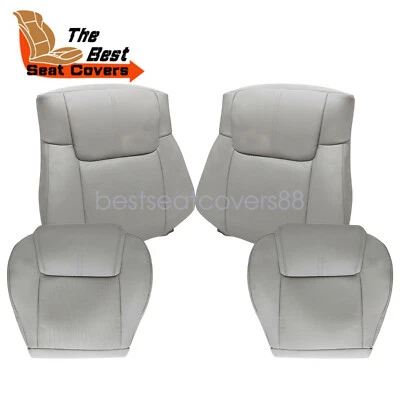 Cubierta de cuero gris inferior y superior para conductor y pasajero Jeep Commander 2006-2010 Foto 1 de 4