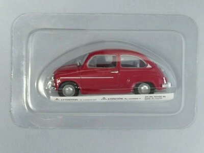 SOLIDO SEAT 600L Special Red Car 1:43 Scale Super Condition  - Image 1 of 4