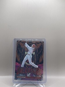 2022 Donruss Shohei Ohtani Unleashed Pink Fireworks #UL-6-Los Angeles Angels